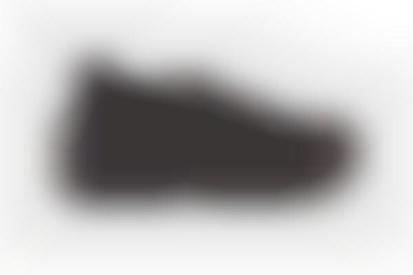 All-Black Tonal Leather Sneakers