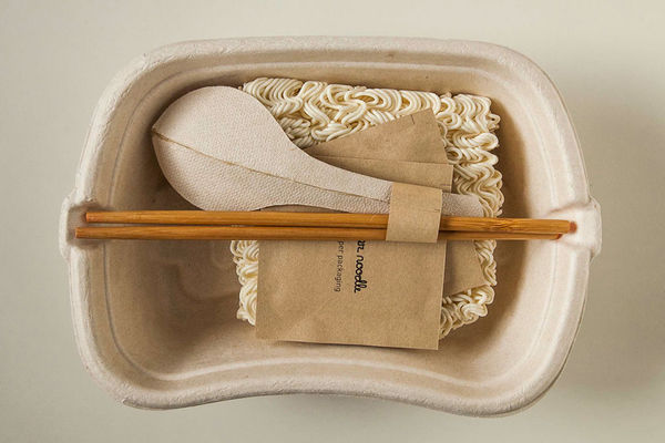 Plastic-Free Noodle Packaging