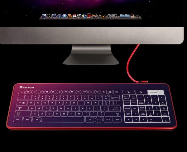 Haptic Feedback Touch Keyboards