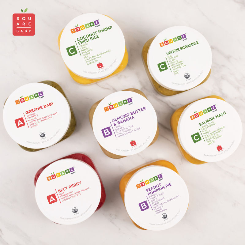 Allergen-Included Baby Foods