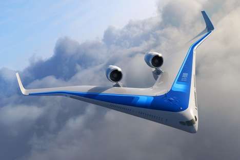 Efficient Single-Wing Airplanes