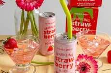 Versatile Sparkling Strawberry Drinks