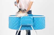 Pop-Up Pet Baths