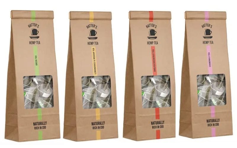 Relaxing CBD-Rich Teas