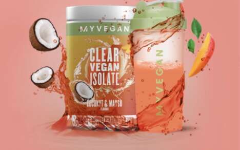 Clear Plant-Based Protein Supplements