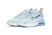 Futuristic Icy Blue Sneakers Image 2