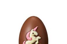 Unicorn-Adorned Easter Eggs