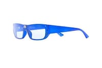 Retro-Futuristic Geometric Sunglasses Image 4