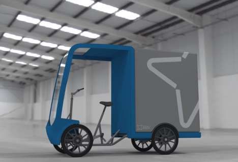 Modular Quadricycle Cargo Vehicles