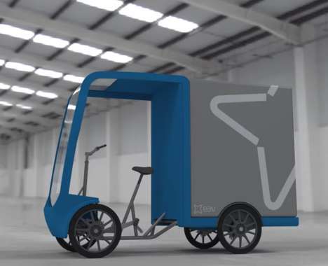 Trend maing image: Modular Quadricycle Cargo Vehicles