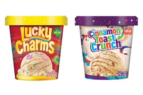 Marshmallow Cereal Ice Creams