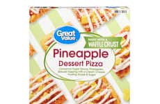 Waffled Crust Dessert Pizzas