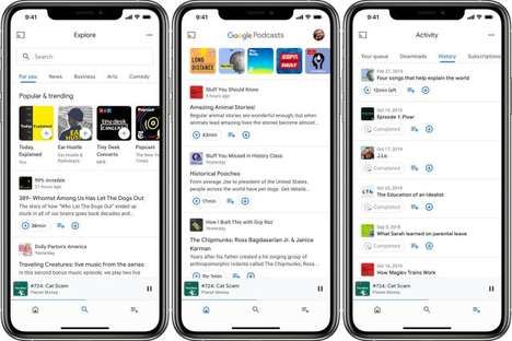 Optimized Podcast App Releases
