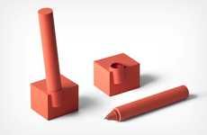 Minimal Brutalism Desk Accessories