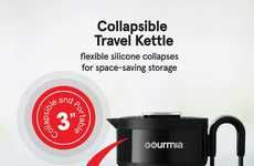Collapsible Self-Cleaning Kettles