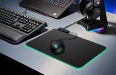 Chromatic Connected Mouse Mats