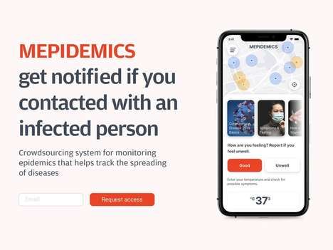 Crowdsourced Disease-Monitoring Apps
