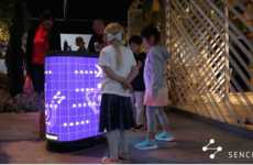 AI-Powered Interactive Trash Cans