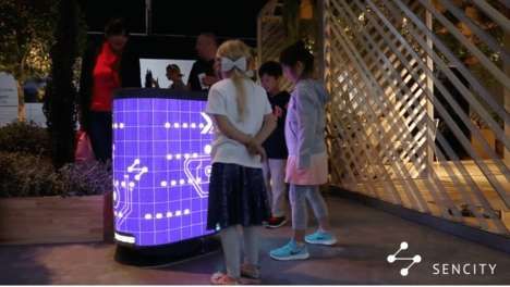 AI-Powered Interactive Trash Cans