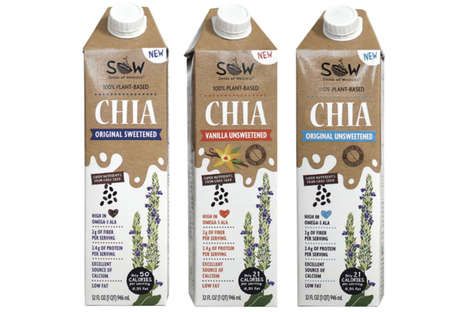 Protein-Packed Chia Drinks