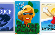 Re-Imagined Vintage Travel Posters