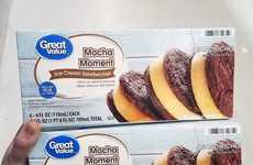 Mocha-Flavored Ice Cream Sandwiches