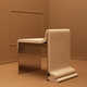 Liquid-Like Concrete Chairs Image 5