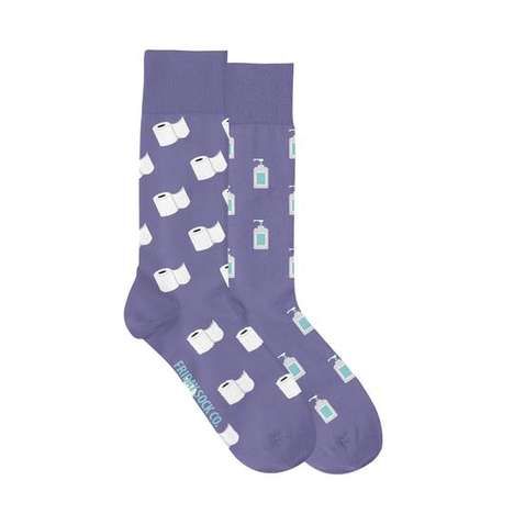 Charitable Pandemic-Themed Socks