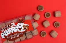 Chocolate-Stuffed Marshmallows