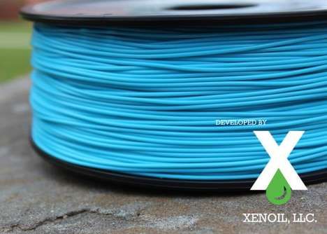 Recycled Plastic Printer Filaments