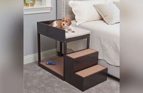 Staircase-Equipped Pet Beds : Penn Plax Buddy Bunk