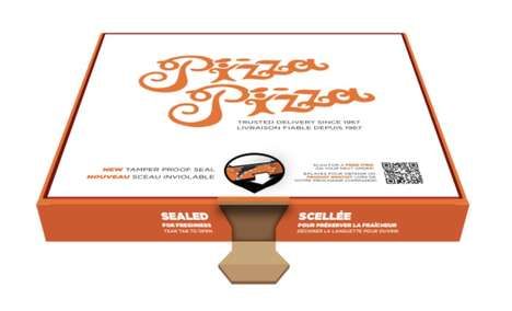 Tamper-Proof Pizza Boxes