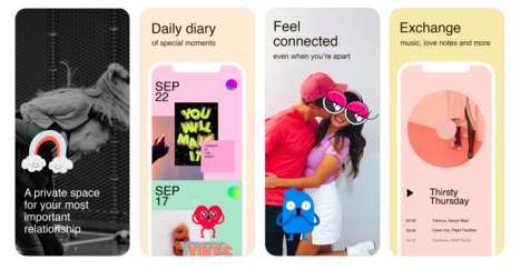 Scrapbook-Style Couples Apps