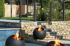Chic Spherical Fire Pits