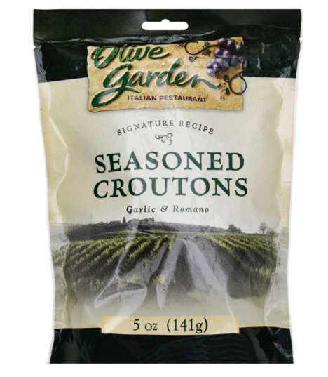 Restaurant-Branded Garlic Croutons