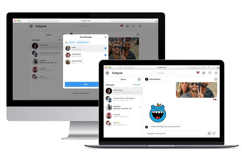 Desktop-Compatible Direct Messages