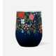 Flowery Stemless Wine Cups Image 1