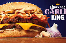 Garlic-Packed QSR Burgers