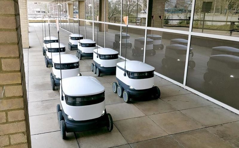 Contactless Delivery Robots