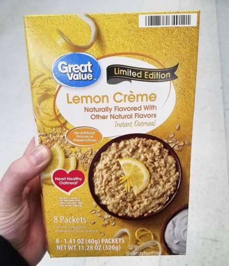 Creamy Lemon-Flavored Oatmeals