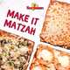 Festive Matzah Crust Pizzas Image 1