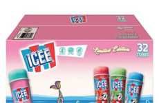 Mermaid-Themed Ice Pops