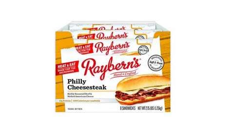 Prepackaged Heat-and-Eat Sandwiches