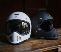 Retro Motocross Helmets Image 2
