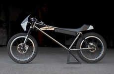 Skeletal Electric Motorcycle Concepts