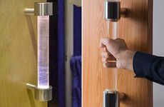 Self-Sanitizing Door Handles