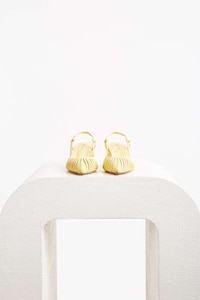Sculptural Heel Slingbacks Image 3
