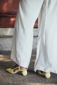 Sculptural Heel Slingbacks Image 6