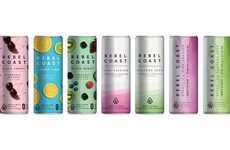 Cannabis-Enhanced Canned Wines