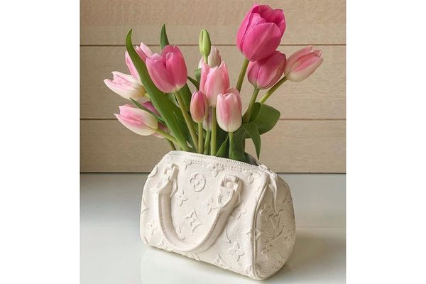 Louis Vuitton Speedy Bag Vase — BODEGA ROSE